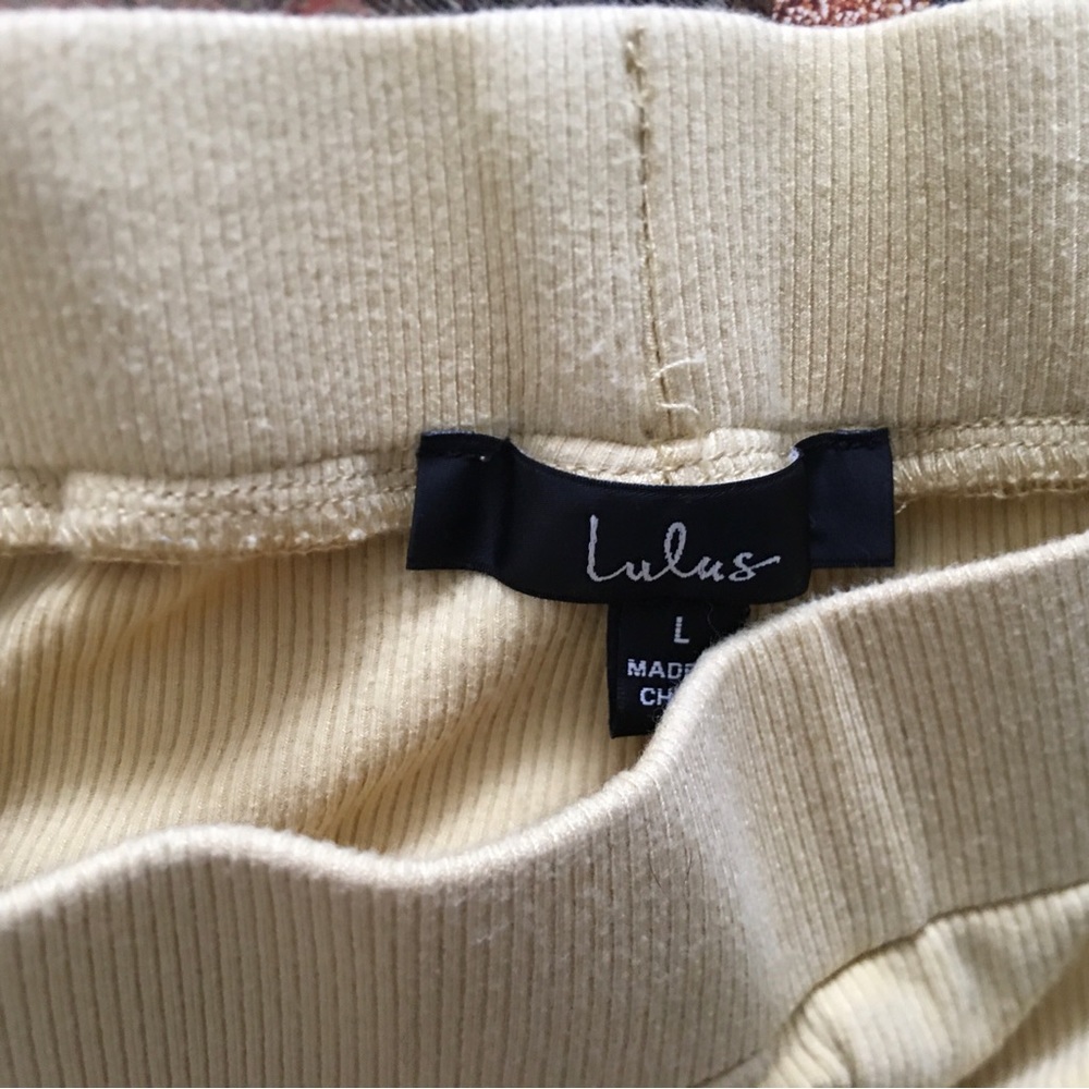 Lulus Ribbed Boho Pants - Picture 4 of 5